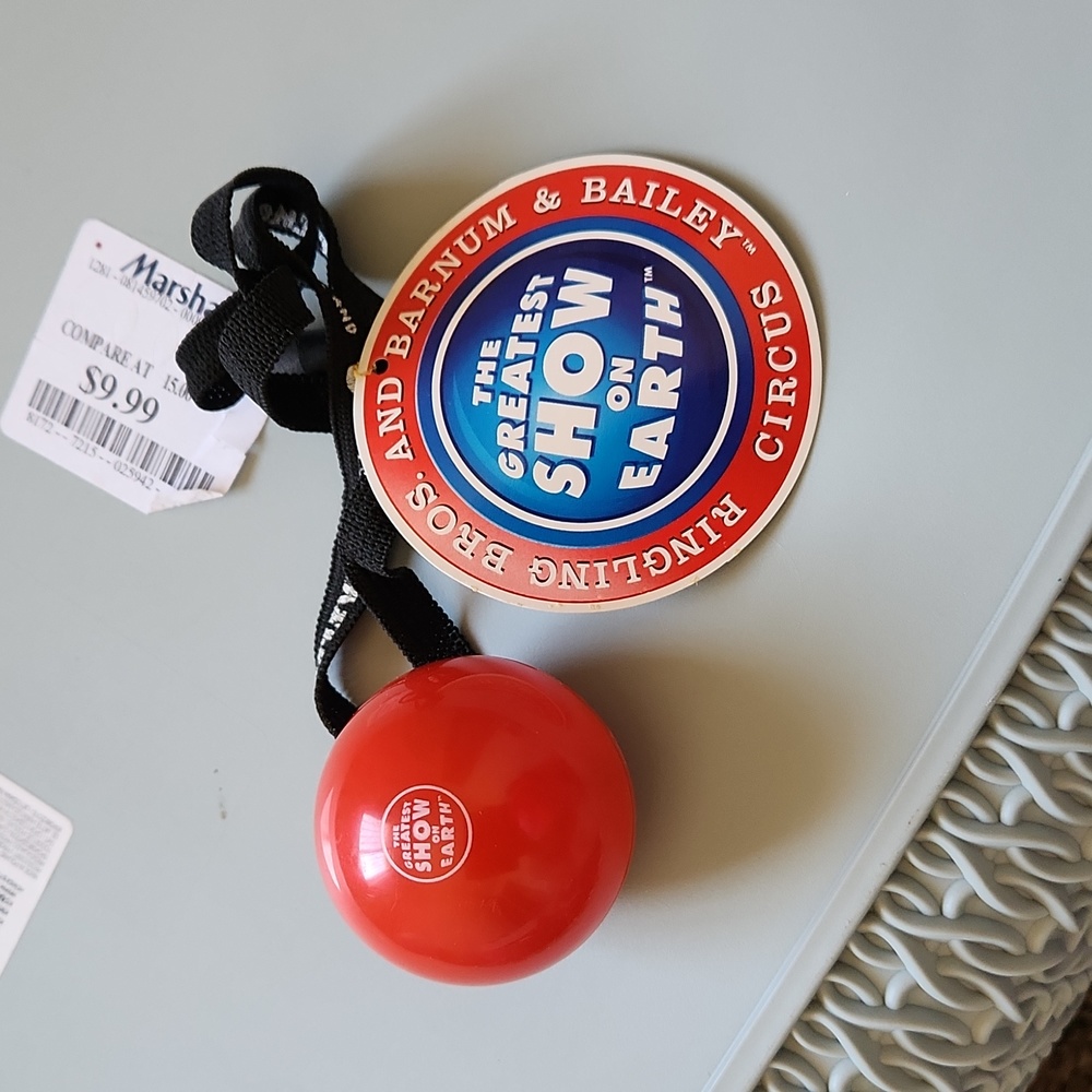 Ringling Bros. Plastic Red Nose